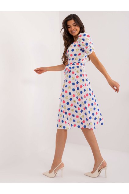 Dámske biele šaty letne kód produktu LK-SK-509677.01X
