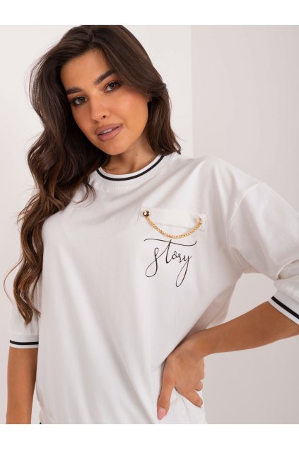 Dámska blúzka over size okrová RV-BZ-9443.42