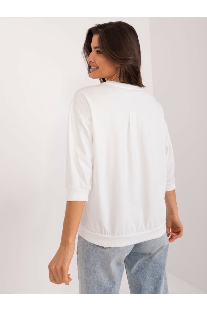 Dámska blúzka over size okrová RV-BZ-9507.06