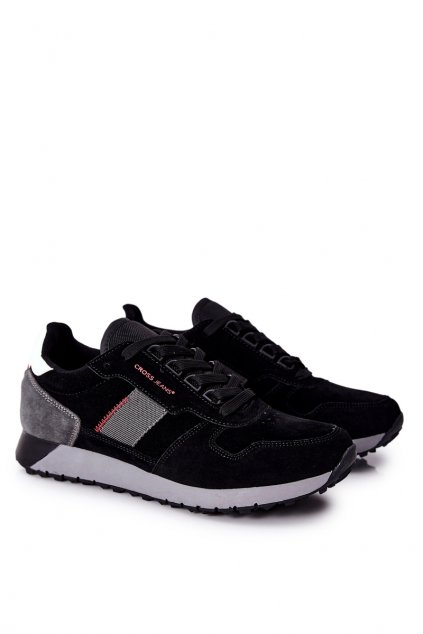 Pánske tenisky  čierne kód obuvi II1R4009C BLACK