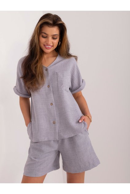 Dámske Komplet farba Sivá kód LK-KMPL-509713.03X