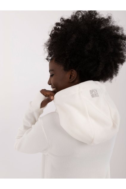 Dámska biela športová mikina mikina D20005M02627B3 (Farba Biela, Veľkosť XXL)
