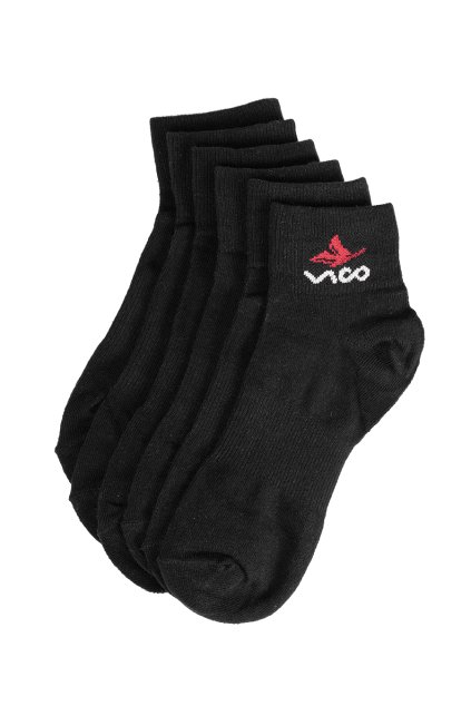 Čierne ponožky Vico kod CCC -1- V001B-3PAK (Veľkosť 39-41)