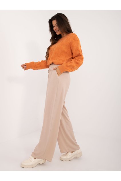 Dámske Nohavice farba Béžová kód LK-SP-509331.25