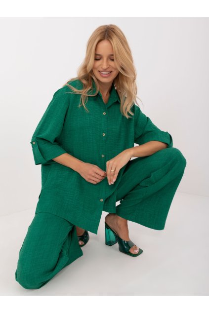 Dámske Komplet farba Zelená kód LK-KMPL-509705.92