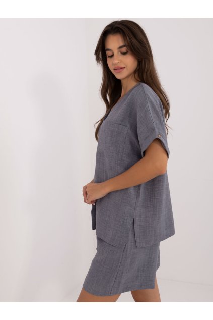 Dámske Komplet farba Tmavo-sivá kód LK-KMPL-509713.03X