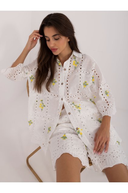 Dámske Komplet farba Bielo-žltá kód LK-KMPL-509731.92