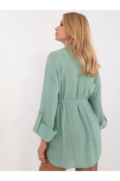 Dámske Košeľa farba Pistáciová kód LK-KS-509698.79