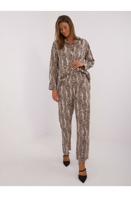 Dámske Komplet farba Čierno-béžová kód DHJ-KMPL-19588-1.89 (Farba Čierno-béžová, Veľkosť ONE SIZE)