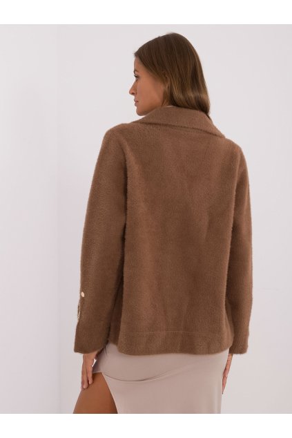 Dámska Bunda farba Hnedá kód MBM-KR-250.77