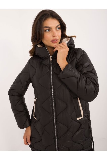 Dámska Bunda farba Čierna kód MBM-KR-2319.32