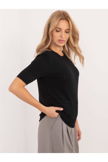 Dámsky sveter farba Čierna kód PM-SW-C-3286.88