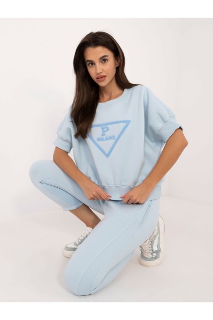 Dámske Komplet farba Svetlo-modrá kód EM-KMPL-786.17