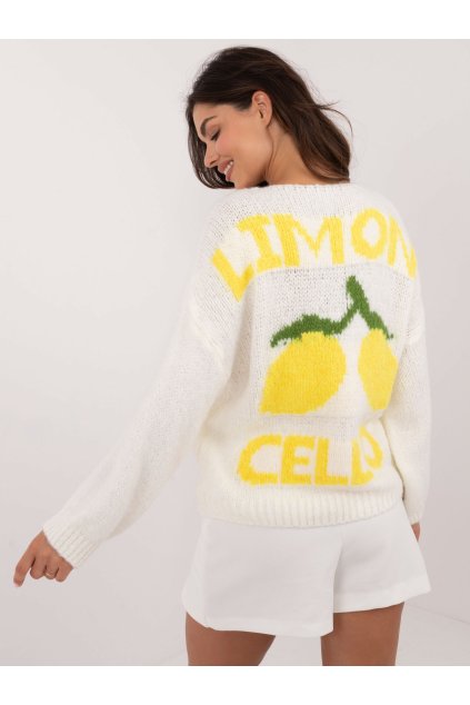 Dámsky sveter farba Okrová kód MI-SW-2108.92