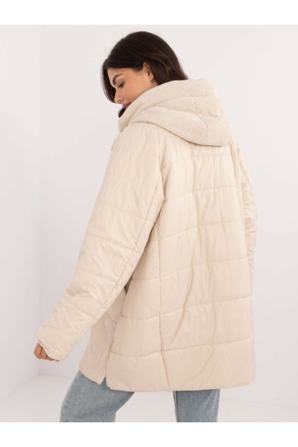 Dámska Bunda farba Svetlo-béžová kód MBM-KR-F-23301.84