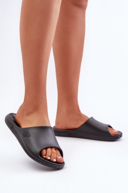 Dámske papuče 4f čierne 4fmm00fflif093a-20s / (Veľkosť 36)