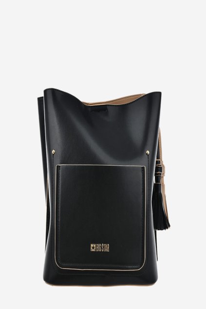 Dámská taška z eco kože big star oo574138 čierne / (Veľkosť Uni)