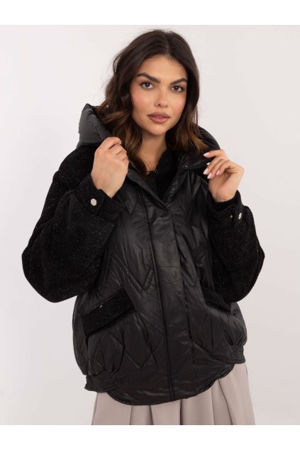Dámska Bunda farba Čierna kód MBM-KR-AJ218-003.16P