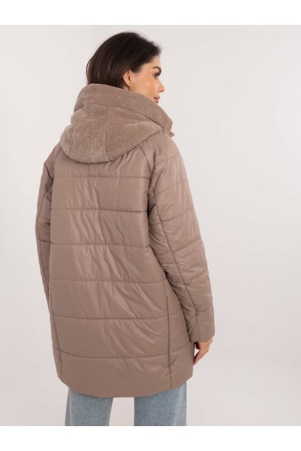 Dámska Bunda farba Svetlo-hnedá kód MBM-KR-F-23301.84