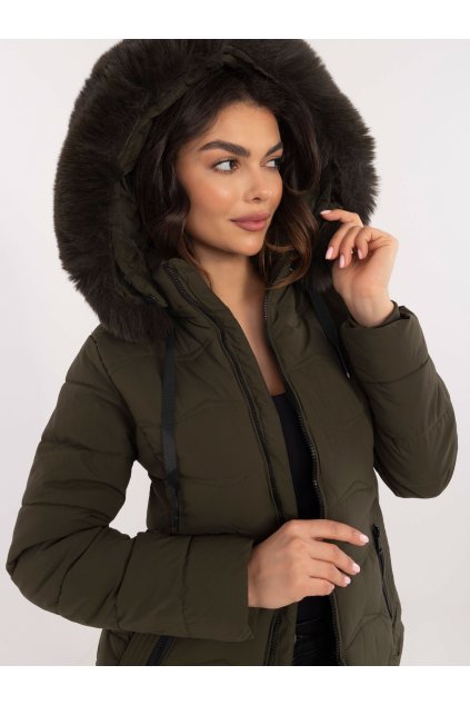 Dámska Bunda farba Khaki kód SK-KR-HH-2404.71P