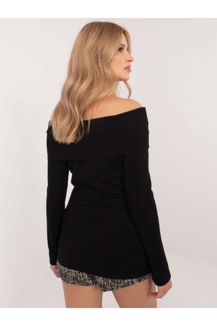 Dámsky sveter farba Čierna kód DHJ-SW-A2449.33