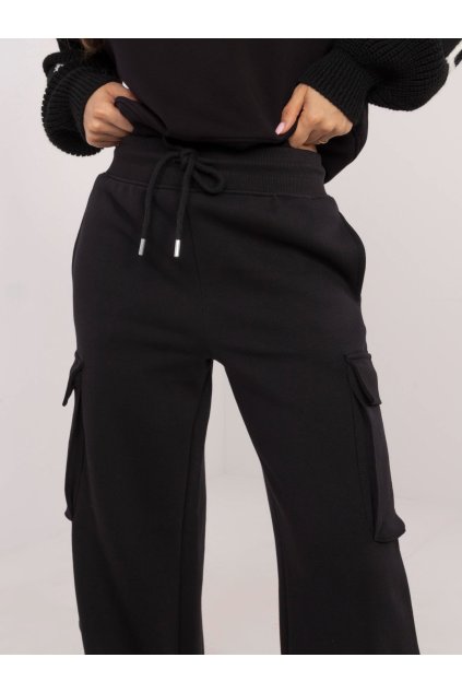 Dámske Nohavice farba Čierna kód D10608BC62434A2 (Farba Čierna, Veľkosť L)