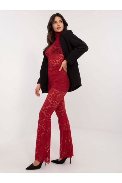 Dámske Nohavice farba Červená kód MI-SP-K69-2.56