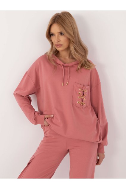 Dámske Komplet farba Tmavo-ružová kód CLM-KMPL-1278.08P (Farba Tmavo-ružová, Veľkosť XL)