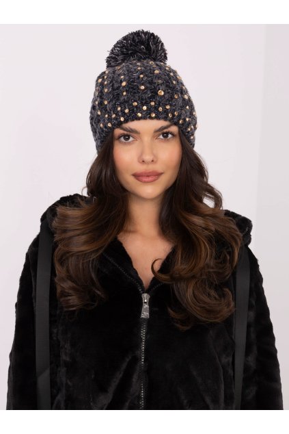 Dámske Čiapka farba Čierna kód AT-CZ-JY-39.32 (Farba Čierna, Veľkosť ONE SIZE)