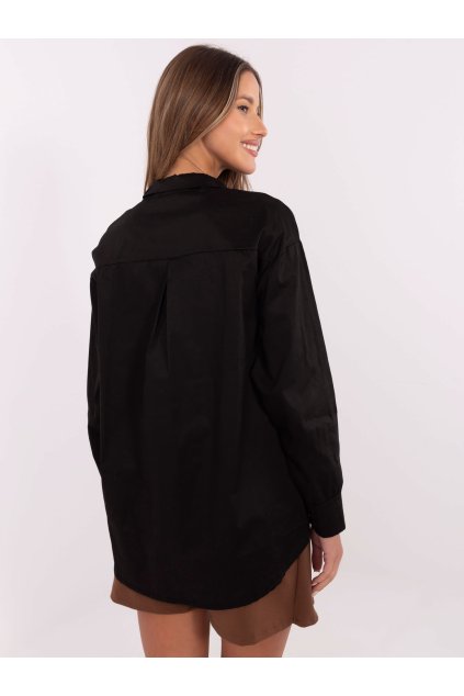 Dámske Košeľa farba Čierna kód DHJ-KS-9213.86 (Farba Čierna, Veľkosť ONE SIZE)