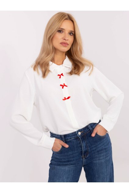 Dámske Košeľa farba Okrová kód MI-KS-91540.59P