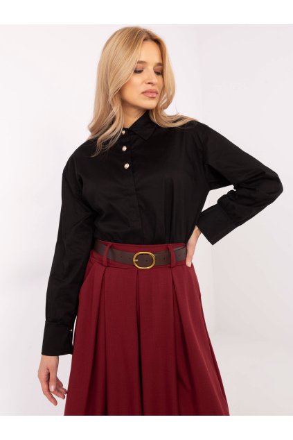 Dámske Košeľa farba Čierna kód MI-KS-C238.04