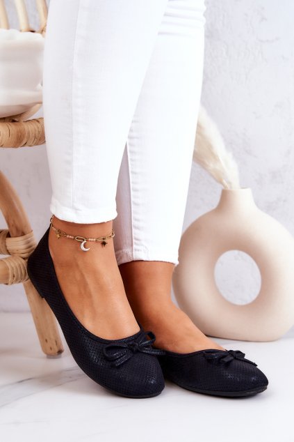 Dámské Baleríny Klasické Černá Fimme (Veľkosť 36)