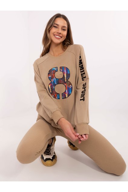 Dámske Komplet farba Tmavo-béžová kód EM-KMPL-850.18P