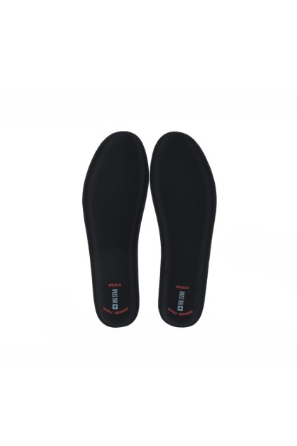 Čierne vložky do topánok Big Star Memory Foam Z7W001 BLACK 38 - GM (Veľkosť 44)