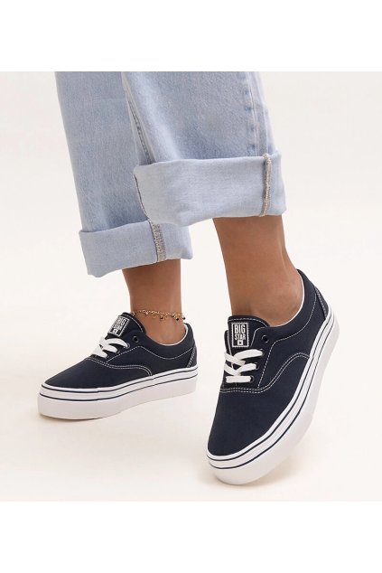 Námornícke tenisky Big Star LL274233 LL274233 NAVY 38 - GM (Veľkosť 39)