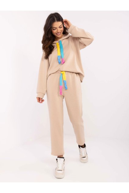 Dámske Komplet farba Béžová kód DHJ-KMPL-20335.44 (Farba Béžová, Veľkosť ONE SIZE)