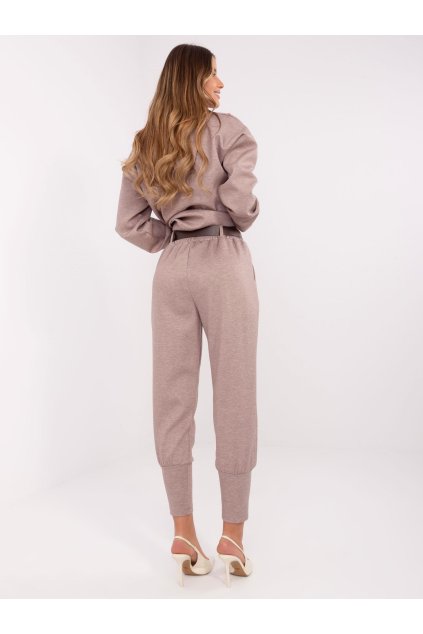 Dámske Nohavice farba Tmavo-béžová kód DHJ-SP-20316.16