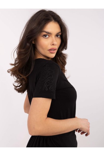 Dámske jednofarebné farba čierna kód RV-TS-A518.39