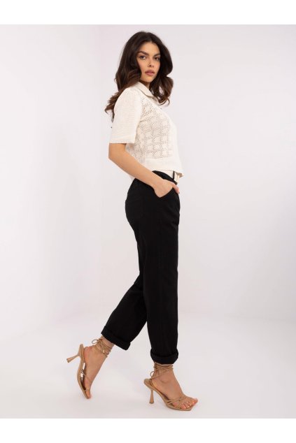 Dámske Nohavice farba Čierna kód DHJ-SP-20506.79