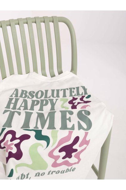 Dámske s podtlačou farba biela kód D12022AC02645G (Farba Biela, Veľkosť L)