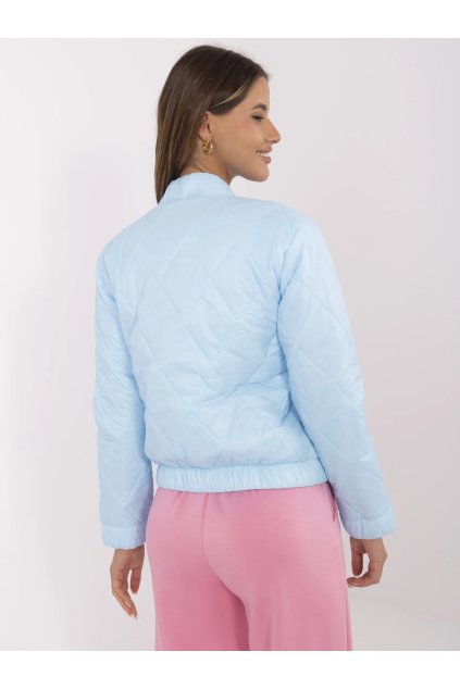 Dámska Bunda farba Svetlo-modrá kód MI-KR-88357.69P