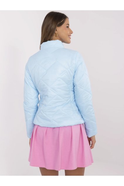 Dámska Bunda farba Svetlo-modrá kód MI-KR-88630.60P