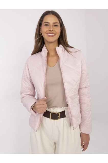 Dámska Bunda farba Svetlo-ružová kód MI-KR-88630.60P