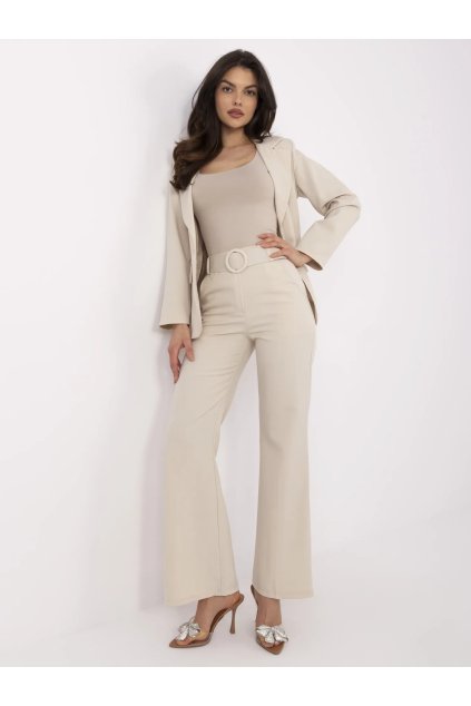 Dámske Nohavice farba Svetlo-béžová kód DHJ-SP-18737.08