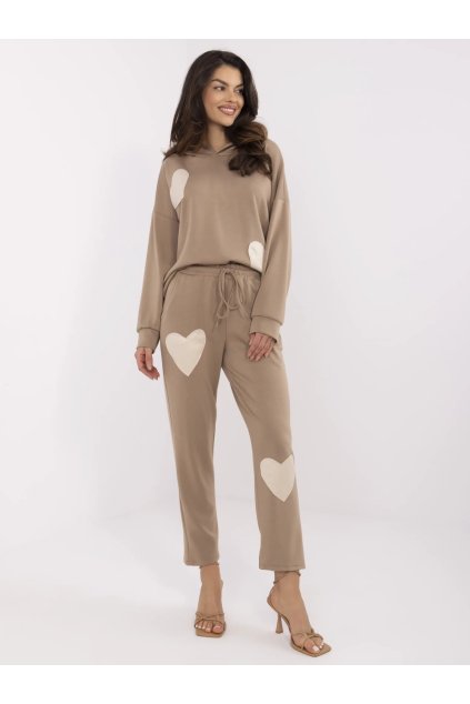 Dámske Komplet farba Tmavo-béžová kód MI-KMPL-M61431.68P