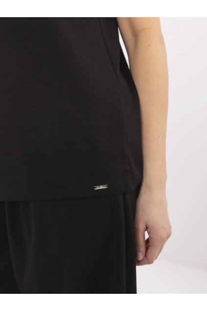 Dámska blúzka na bežný deň čierna RV-BZ-A616.01P