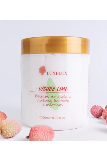 Balzam na telo so zeleným čajom a medom LUXELUX LYCHEE LIME 250 ml D22P4/LU6853 250 ml - GM (Veľkosť 250 ml)
