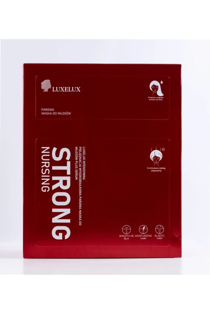Parná maska na vlasy LUXELUX STRONG NURSING G16P9+G16P7/LU58 20 ml + 40 ml - GM (Veľkosť 20 ml + 40 ml)