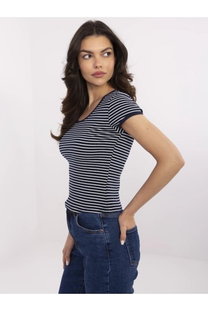 Dámska blúzka na bežný deň granatovo-modrá NM-BZ-R61850.34